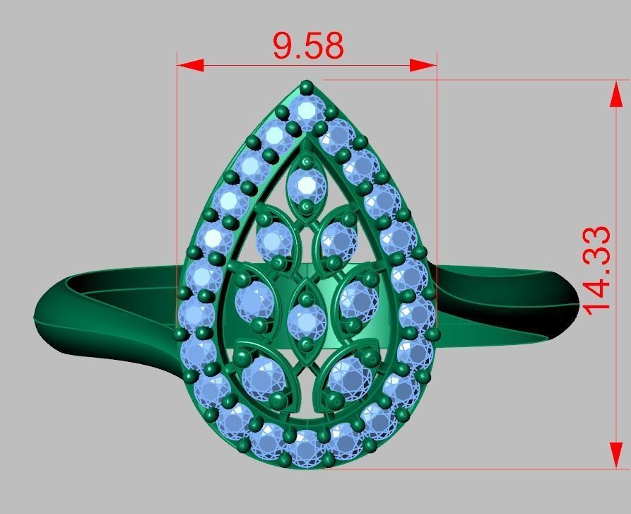 Ring 3D model 0279 3D printable model  7 3D print model_11