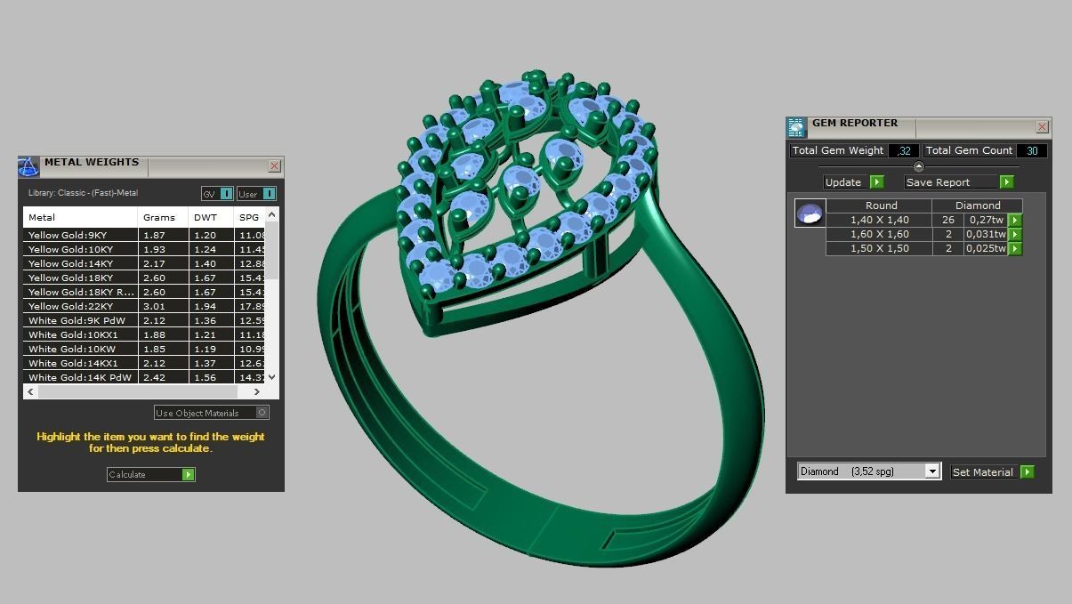 Ring 3D model 0279 3D printable model  7 3D print model_13