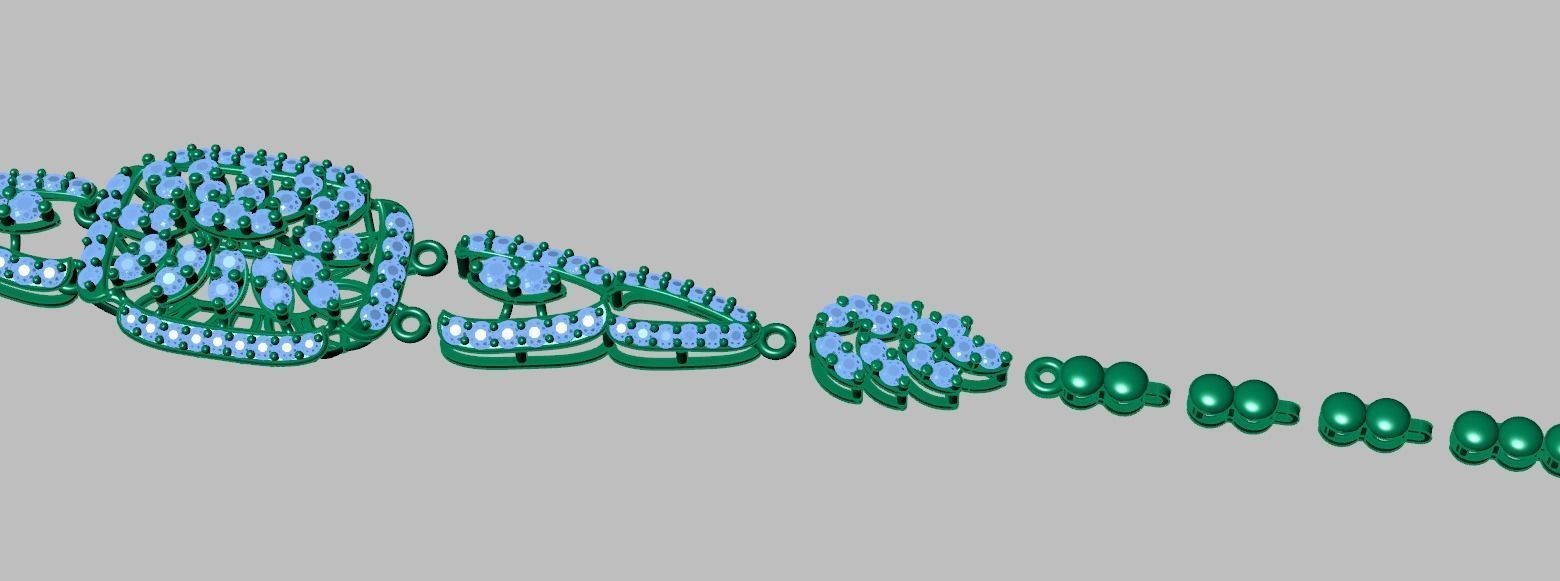 Exclusive Bracelet model 3D printable model 0059 6 3D print model_9