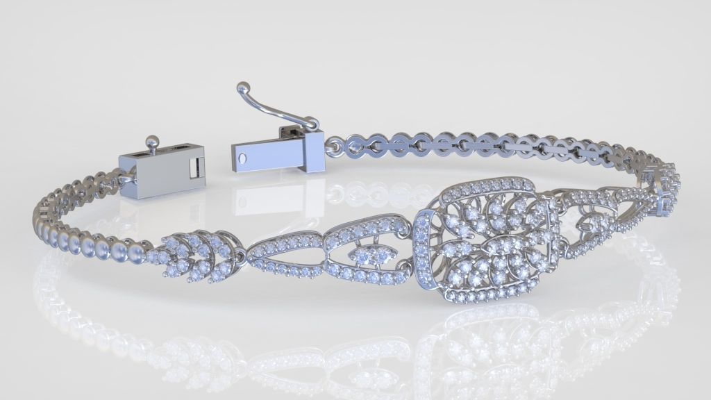 Exclusive Bracelet model 3D printable model 0059 6 3D print model_6