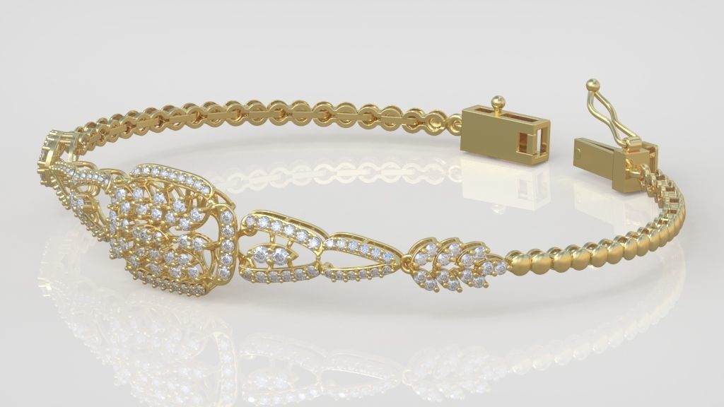 Exclusive Bracelet model 3D printable model 0059 6 3D print model_3