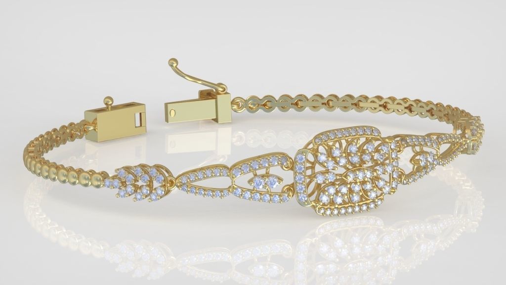 Exclusive Bracelet model 3D printable model 0059 6 3D print model_7