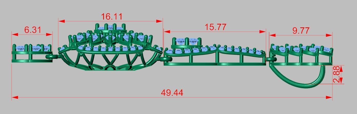 Exclusive Pendant model 3D 0194 printable model 3D print model_8