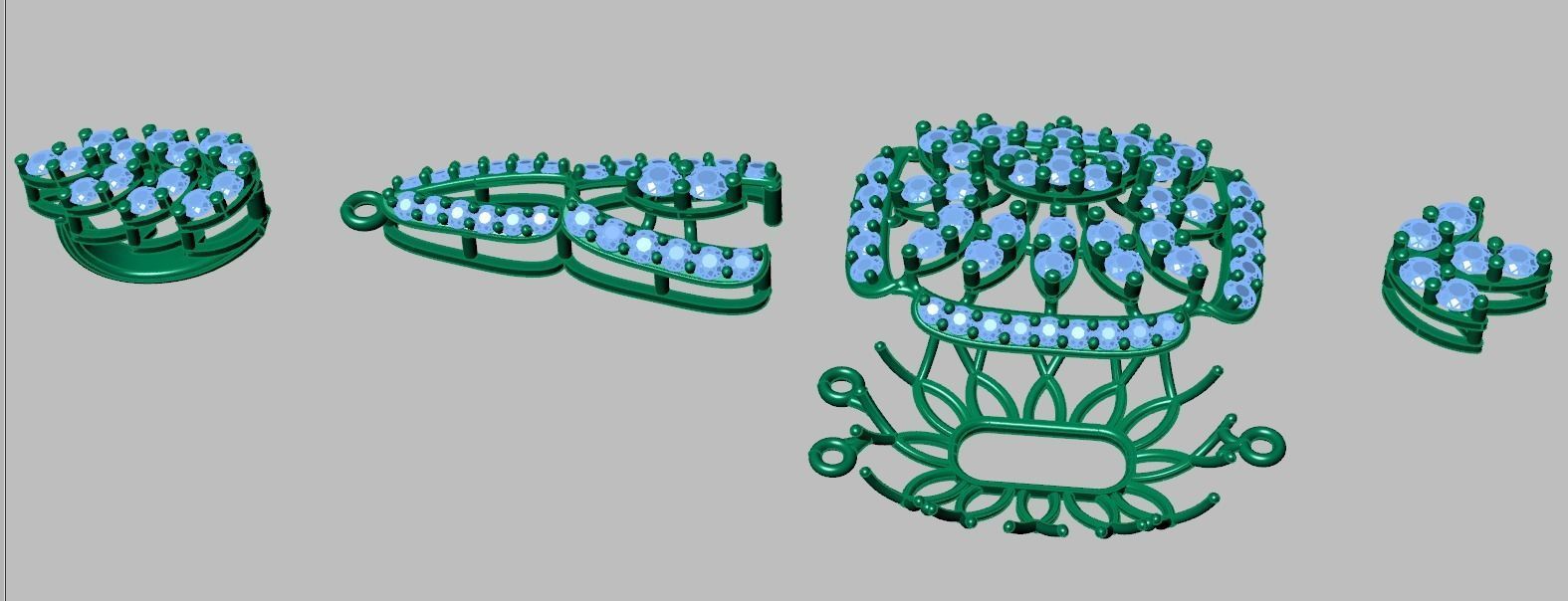 Exclusive Pendant model 3D 0194 printable model 3D print model_9