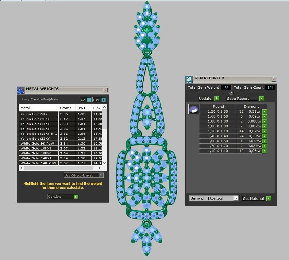 Exclusive Pendant model 3D 0194 printable model 3D print model_11