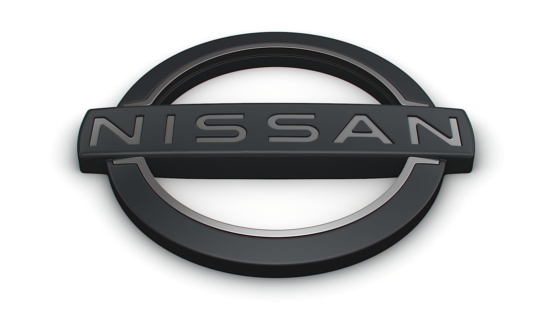 Nissan logo 3D model_3