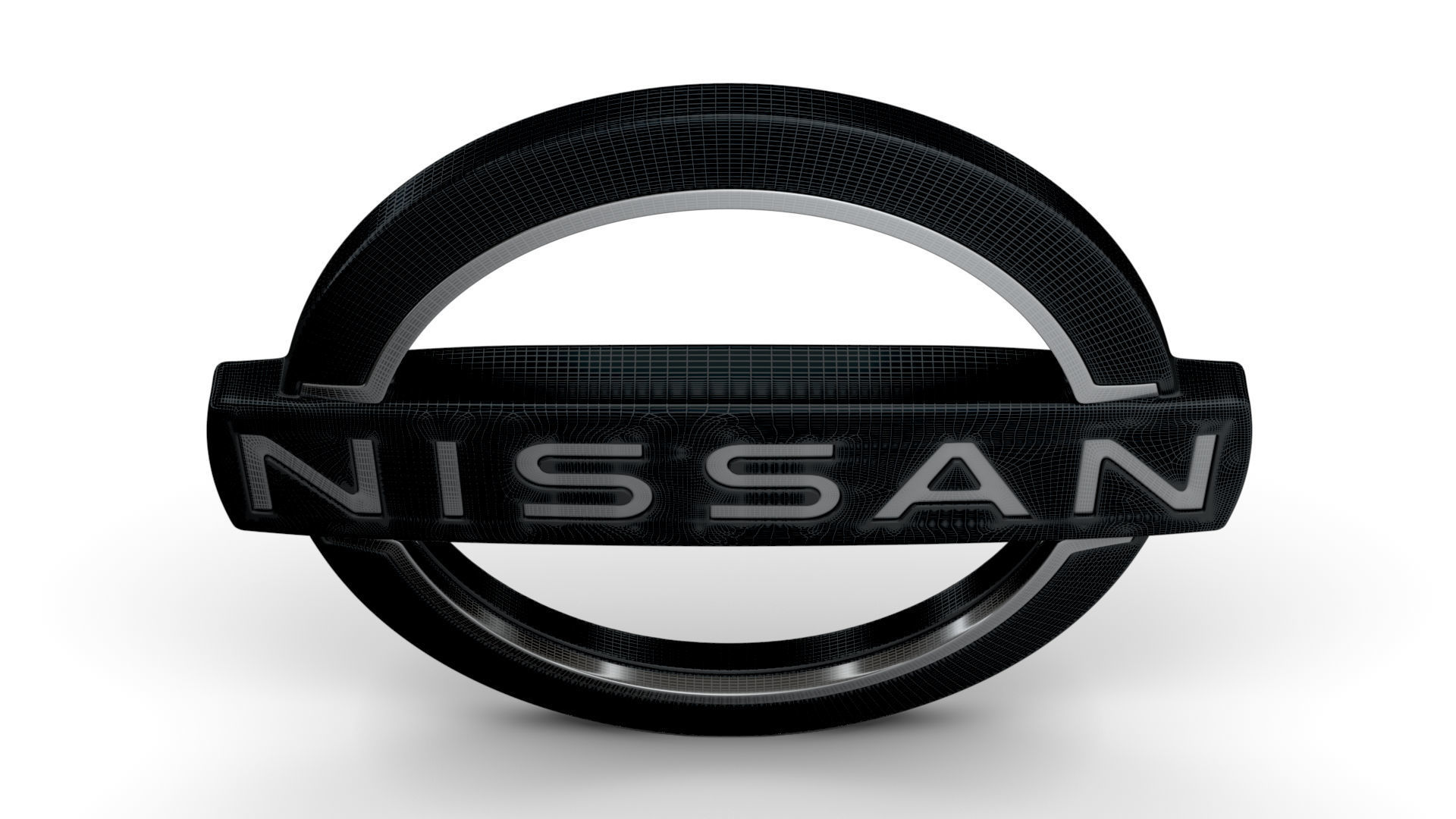 Nissan logo 3D model_11