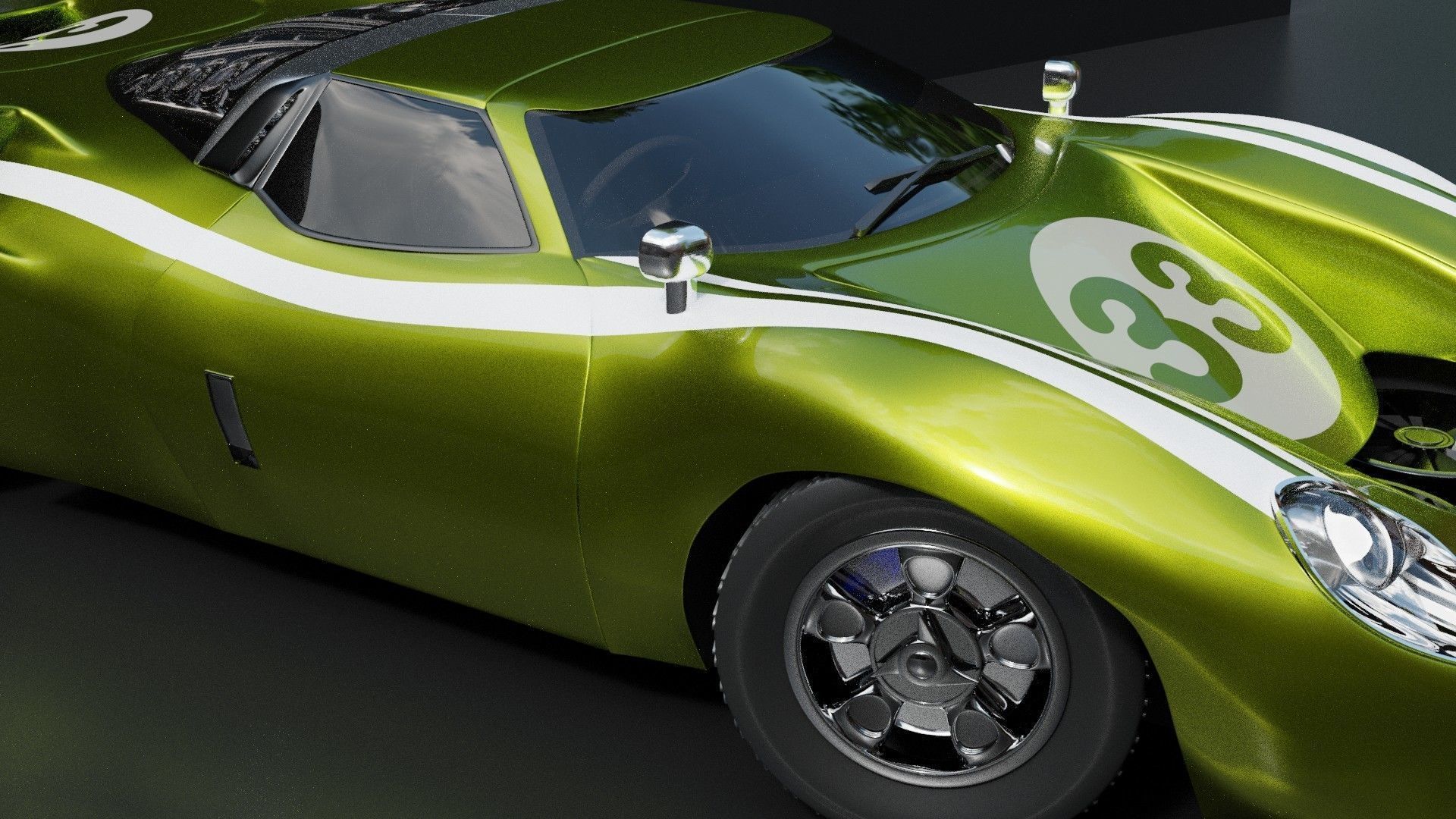 Jaguar XJ13 3D model_3