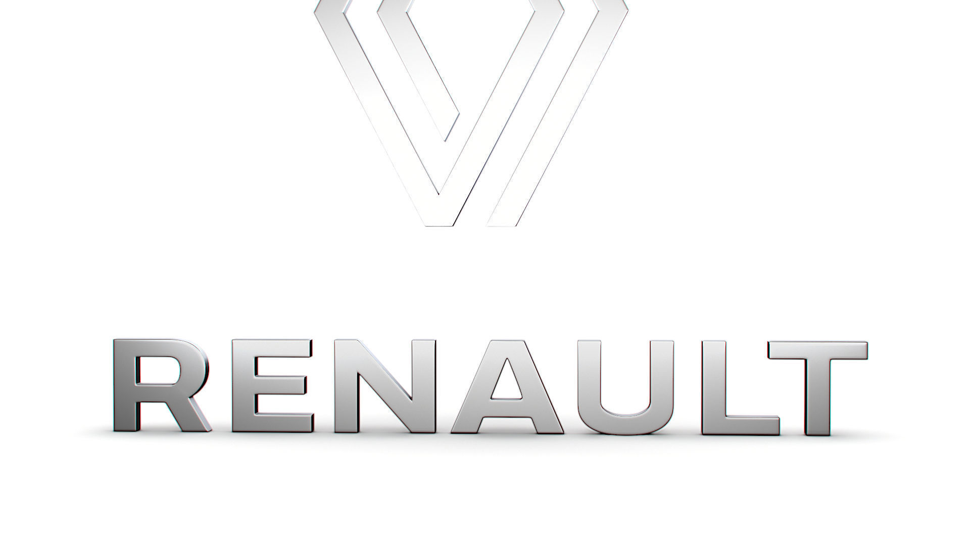 Renault logo 3D model_6