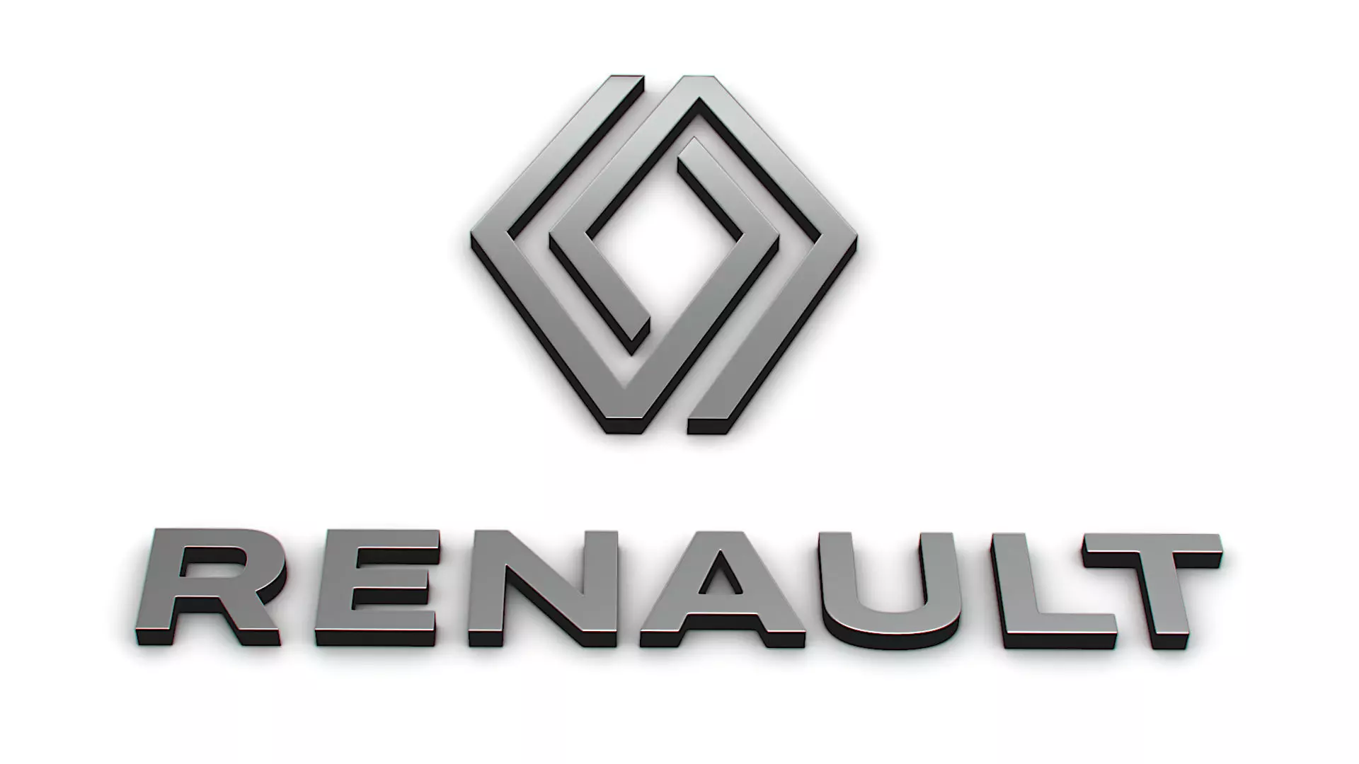Renault logo 3D model_0