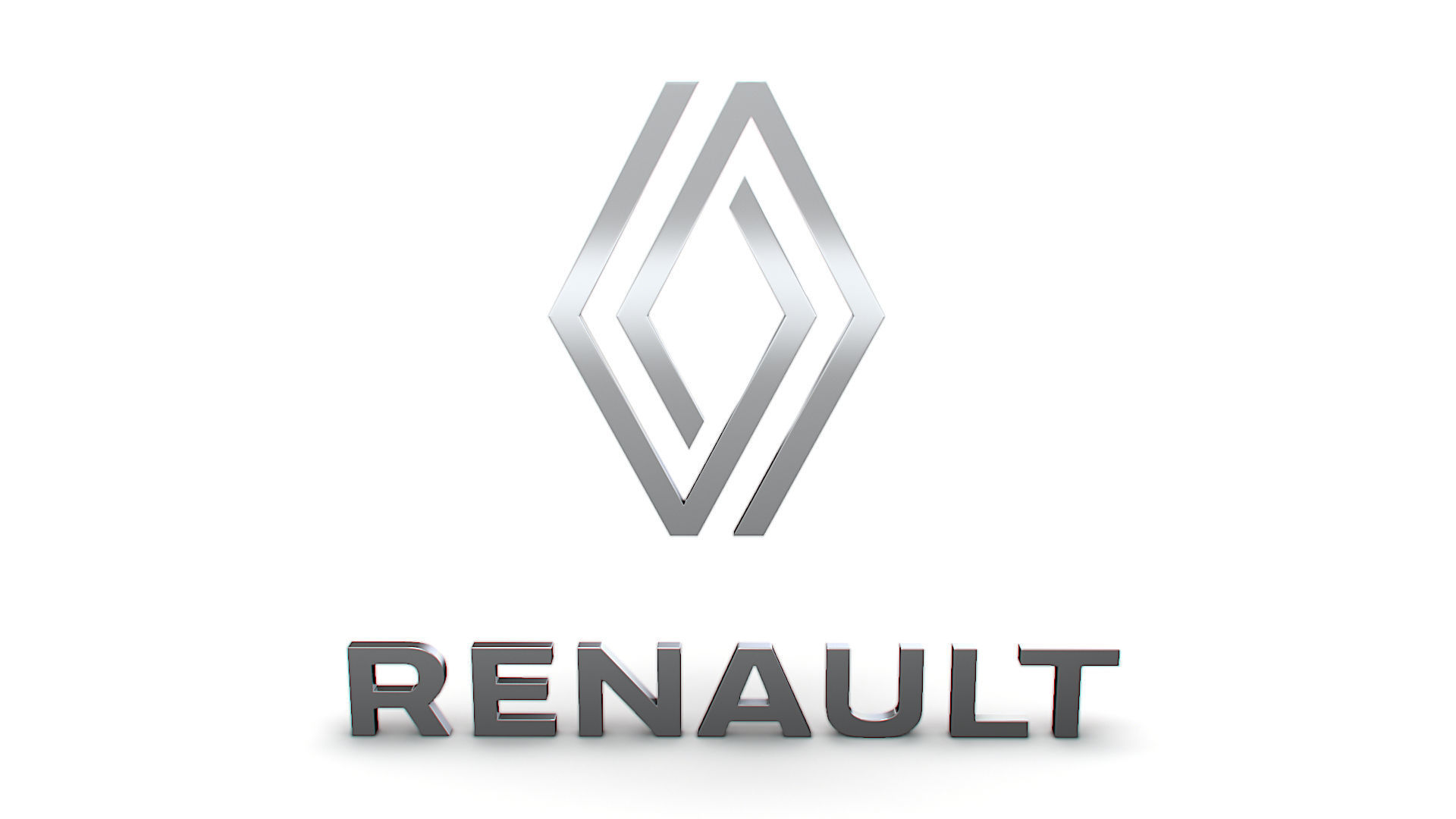 Renault logo 3D model_5