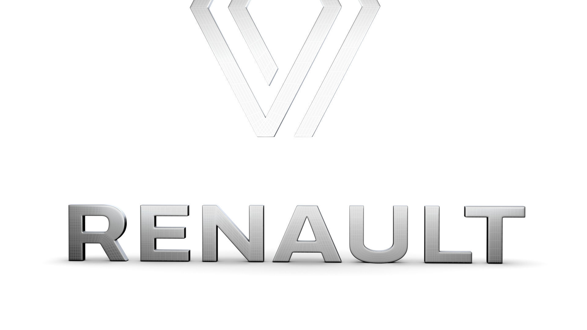 Renault logo 3D model_13