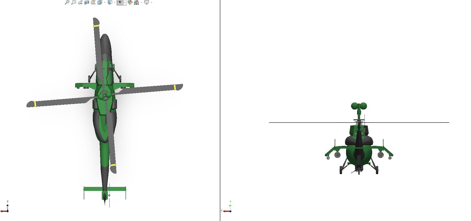 Eurocopter Tiger EC 665 - Airbus Multi-Role Combat helicopter 3D model_6