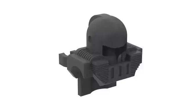 Lego diving suit wetsuit Low-poly 3D model