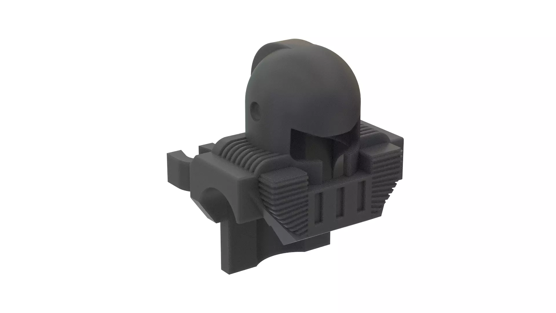 Lego diving suit wetsuit Low-poly 3D model_0