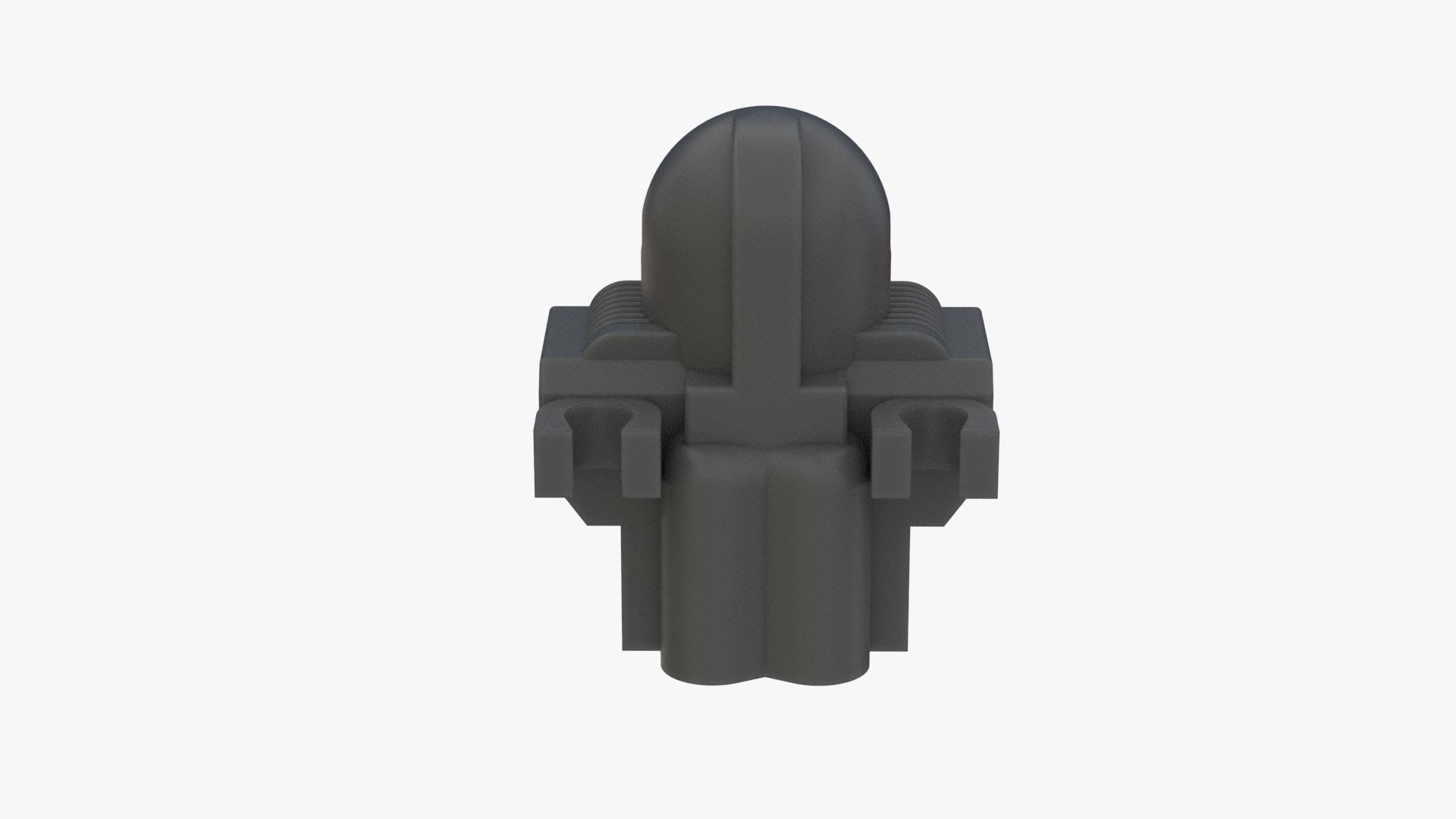 Lego diving suit wetsuit Low-poly 3D model_3