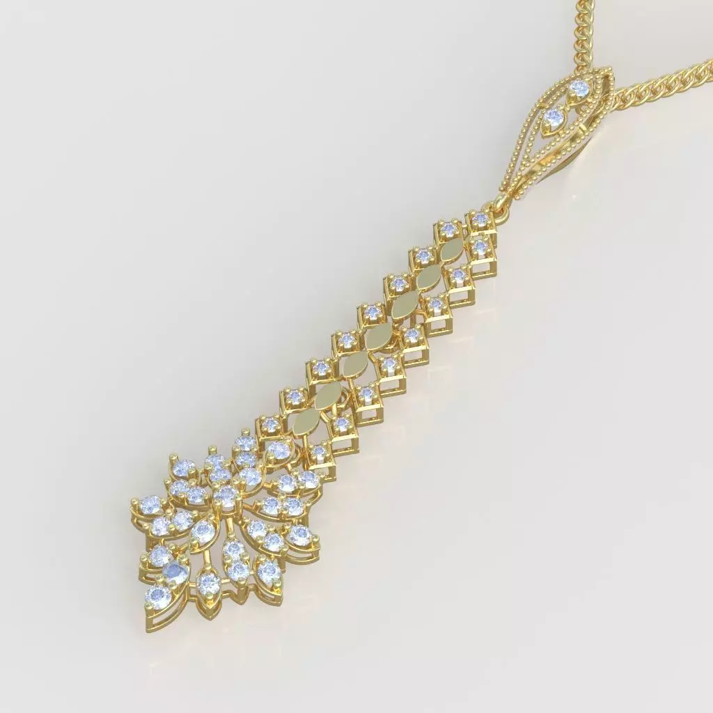 Exclusive Pendant model 3D 0195 printable model 3D print model_0