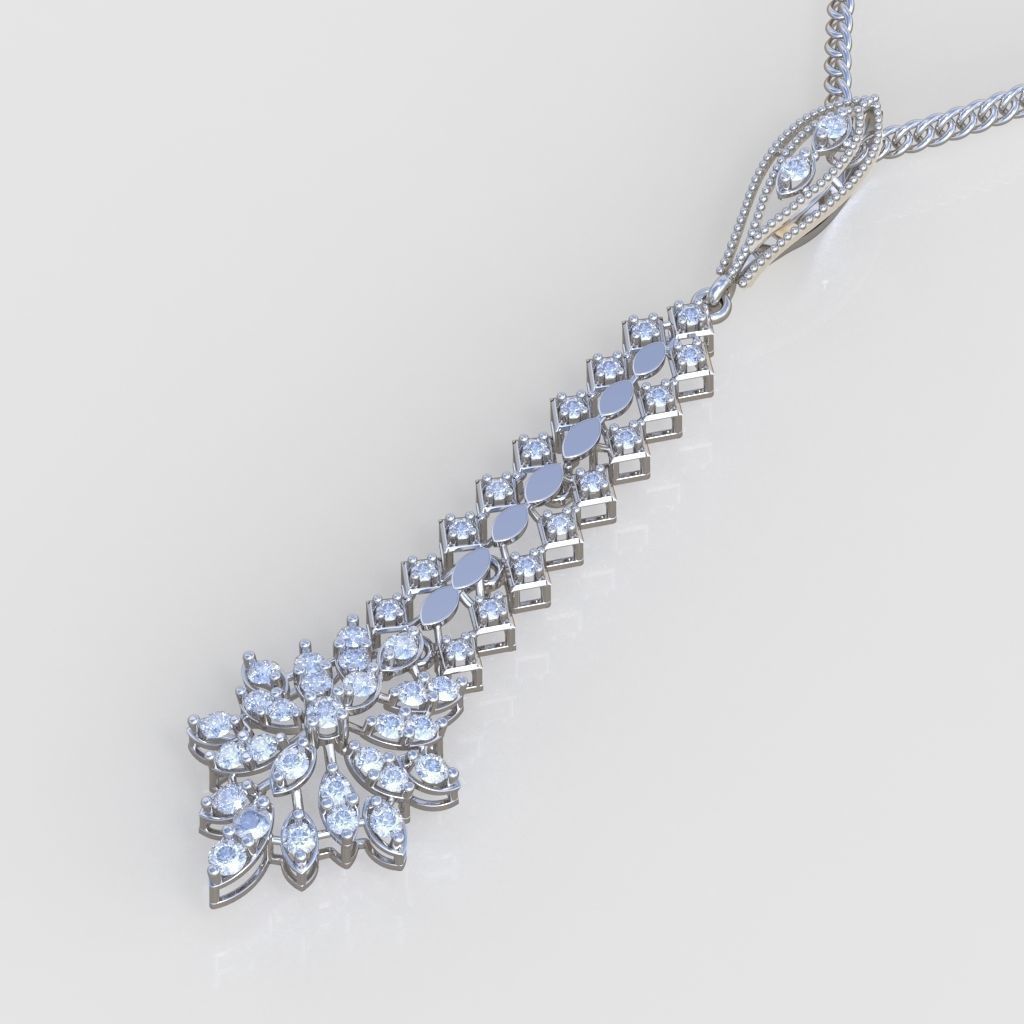 Exclusive Pendant model 3D 0195 printable model 3D print model_1