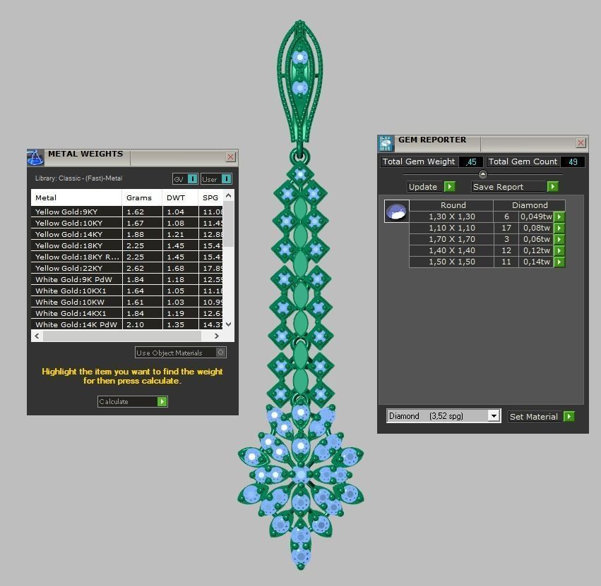 Exclusive Pendant model 3D 0195 printable model 3D print model_12