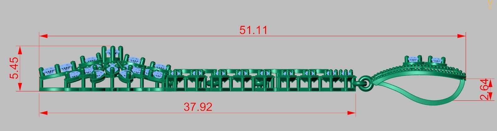 Exclusive Pendant model 3D 0195 printable model 3D print model_8