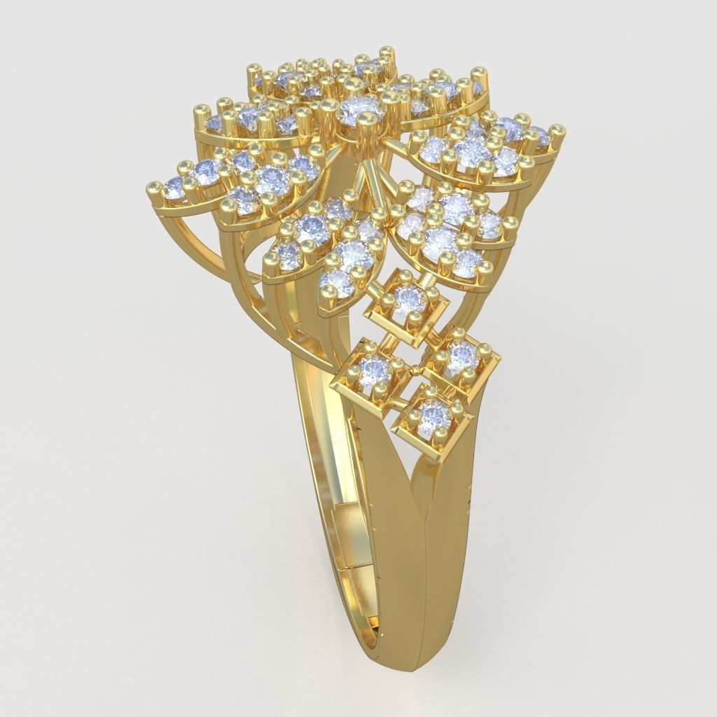 Ring 3D model 0281 3D printable model 7 3D print model_3