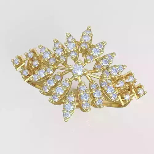 Ring 3D model 0281 3D printable model 7