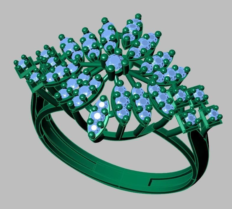 Ring 3D model 0281 3D printable model 7 3D print model_12