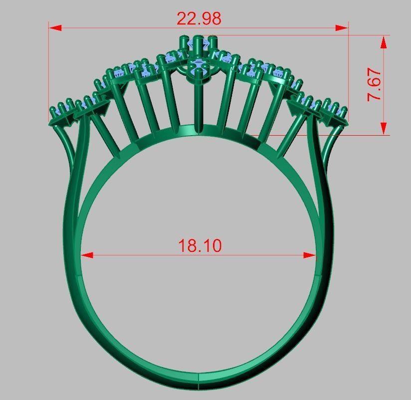 Ring 3D model 0281 3D printable model 7 3D print model_10