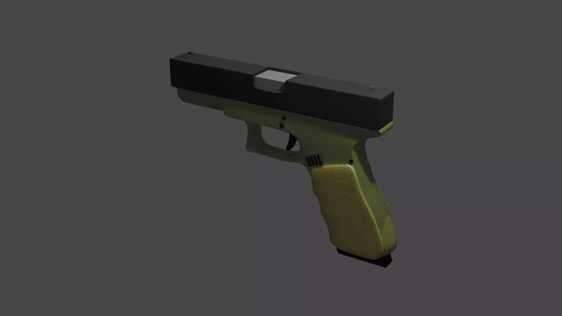 glock-18 gun Free 3D model_0