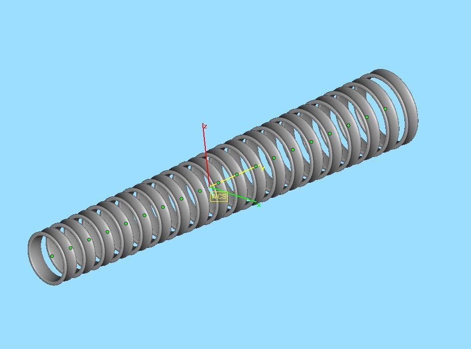 Concave Plain Band 5mm wide 4-13us sizes 3dmodel 3D print model_13