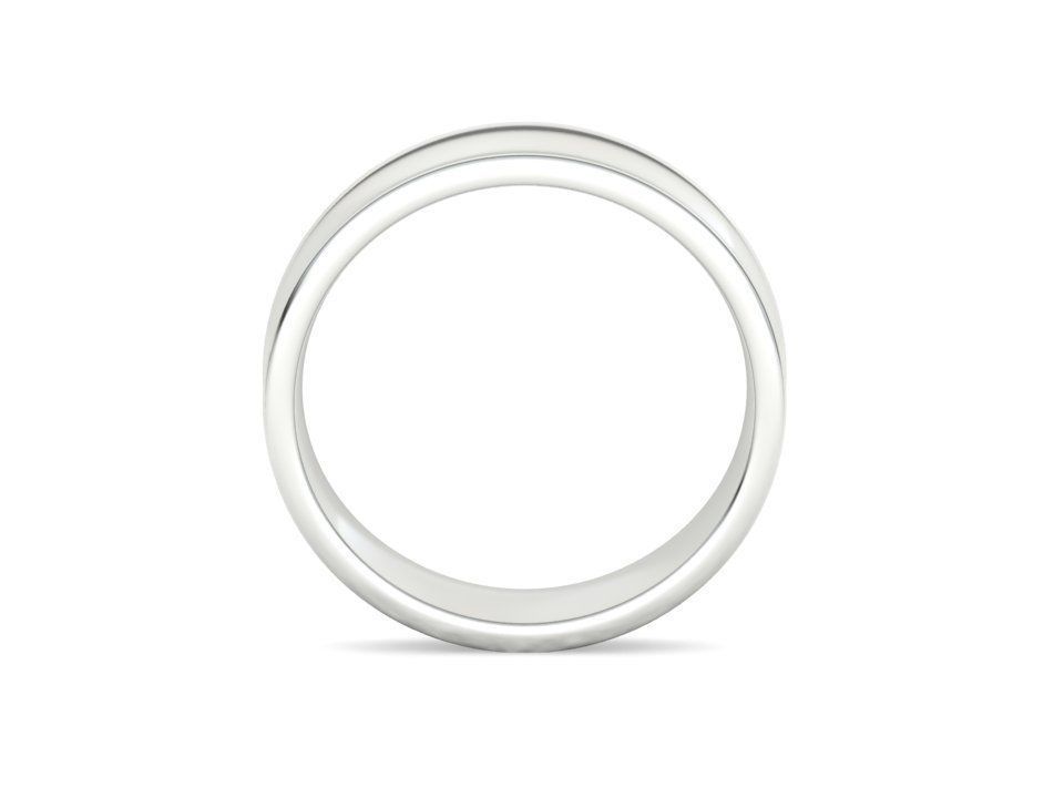 Concave Plain Band 5mm wide 4-13us sizes 3dmodel 3D print model_24