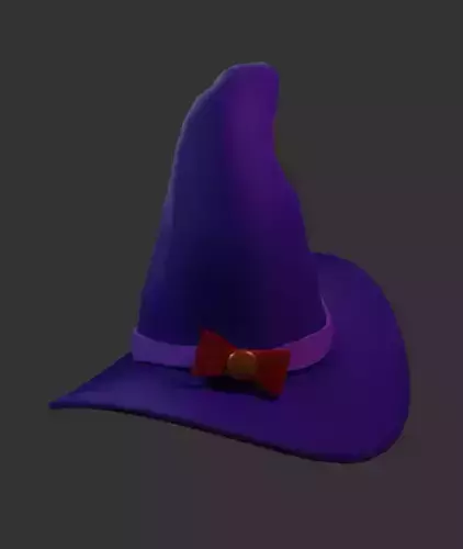 Cute purple hat