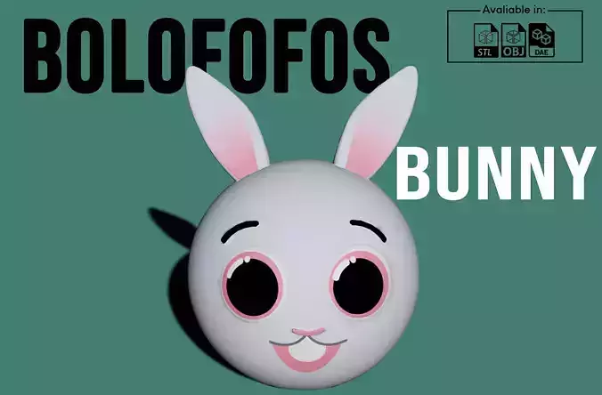 Bunny - Bolofofos 3D model