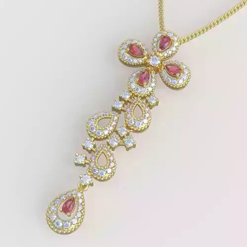 Exclusive Pendant model 3D 0196 printable model10 3D print model