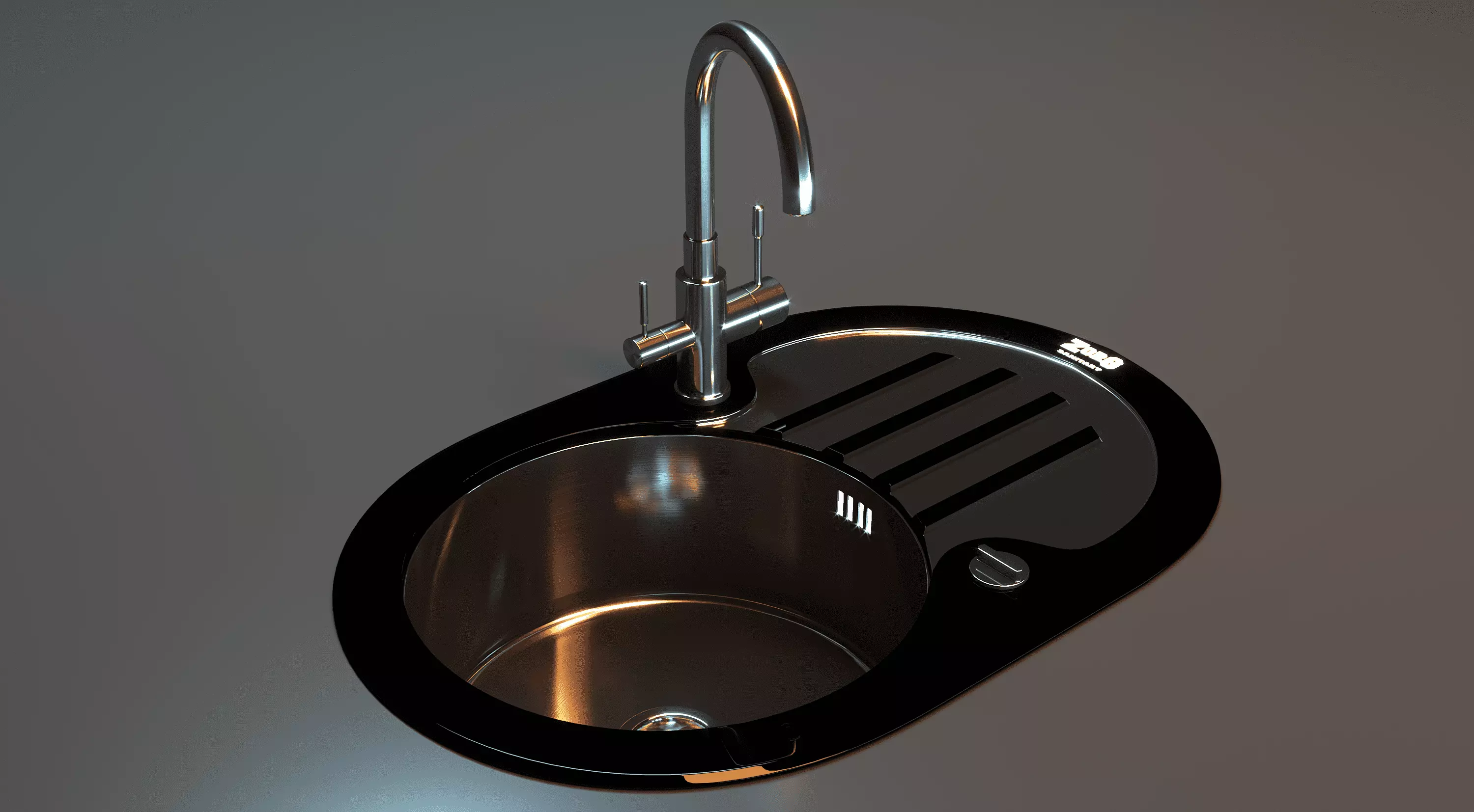 Kitchen sink 3D model