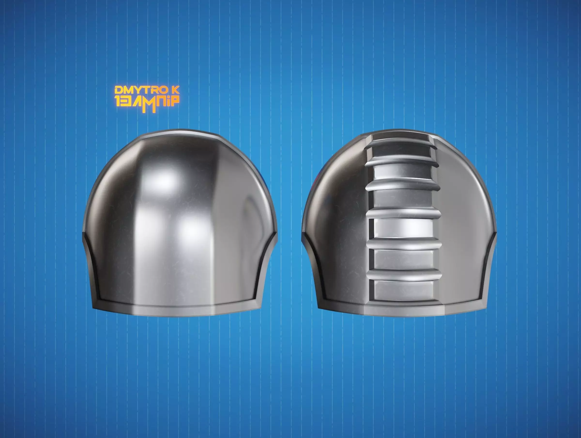 Custom Mandalorian Shoulders Armor 3D print model