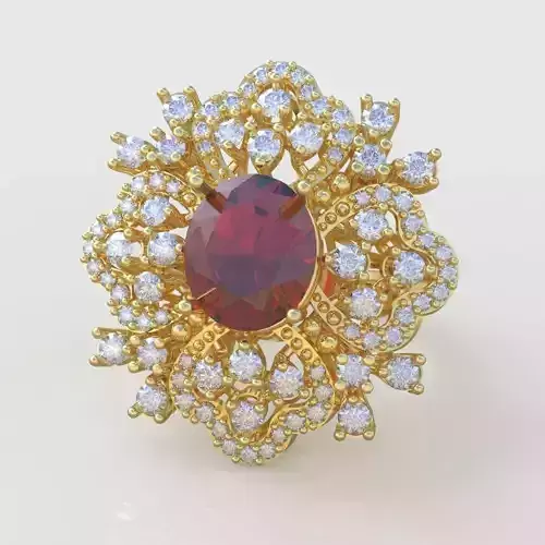 Ring 3D model 0283 3D printable model-12