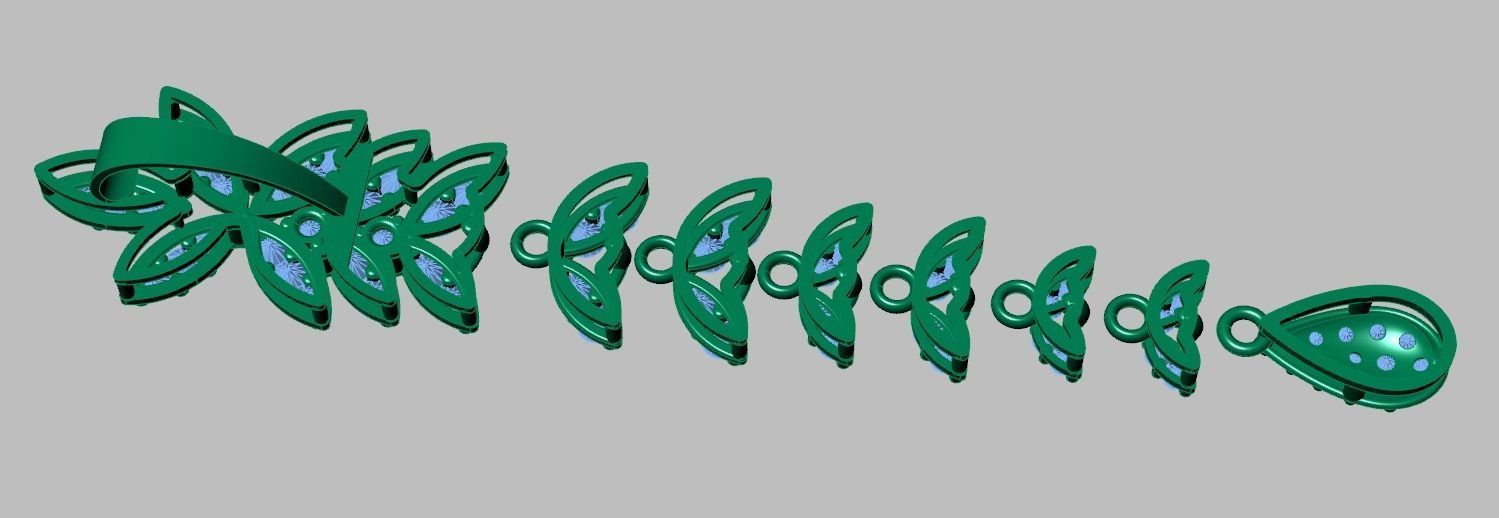 Exclusive Pendant model 3D 0198 printable model 6 3D print model_9