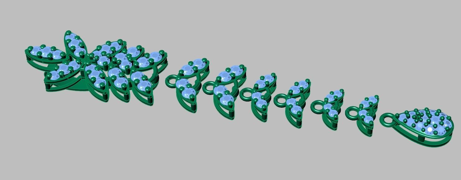 Exclusive Pendant model 3D 0198 printable model 6 3D print model_8