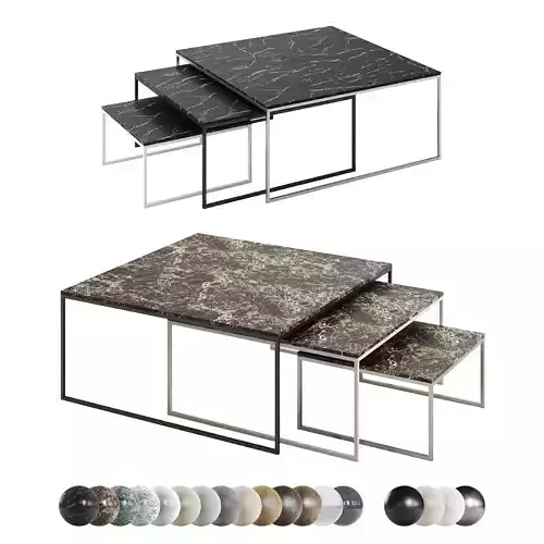 Bolia Coffee Table Como1 3D model