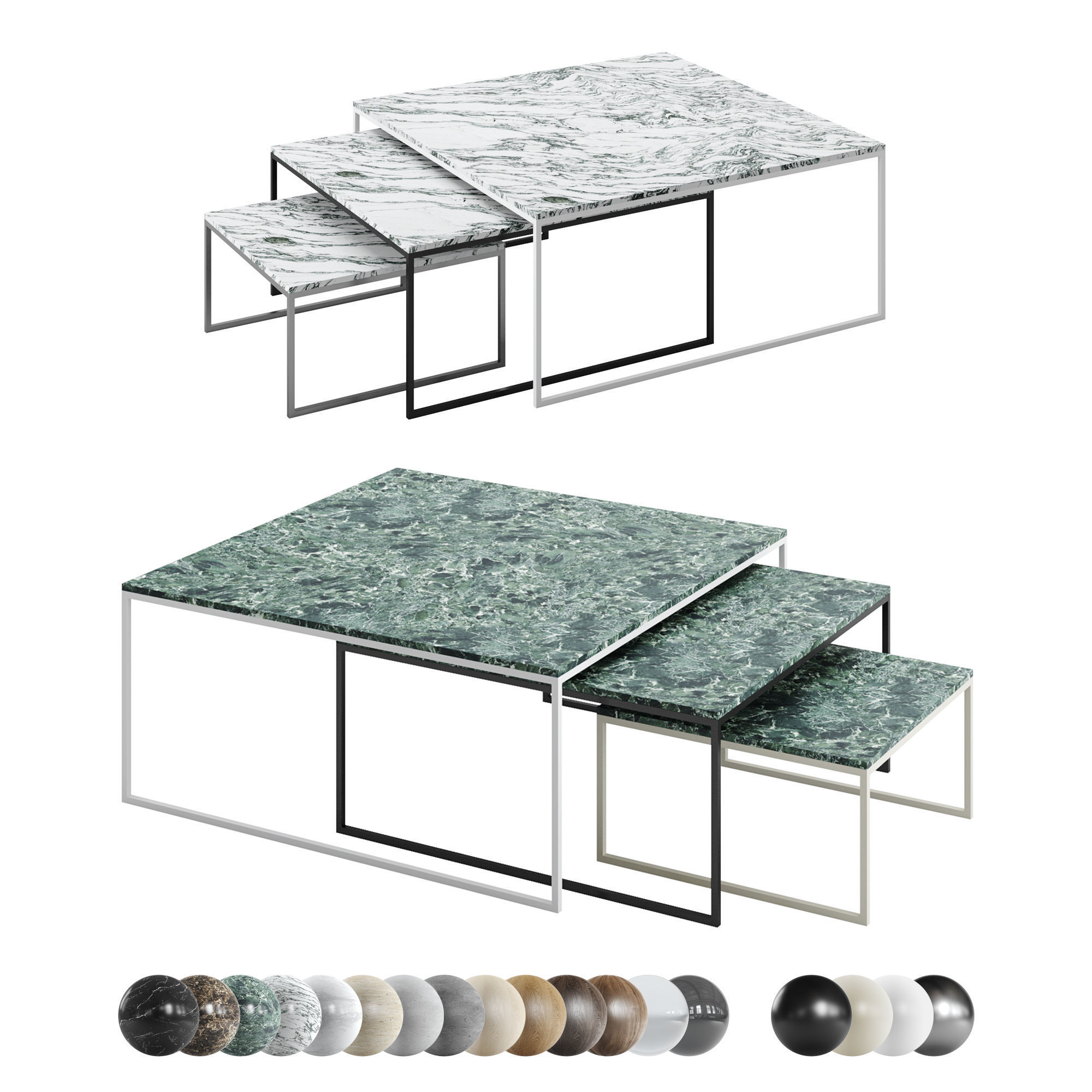 Bolia Coffee Table Como1 3D model_2