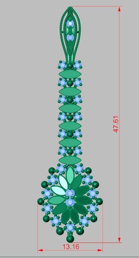 Exclusive Pendant model 3D 0199 printable model 3D print model_13