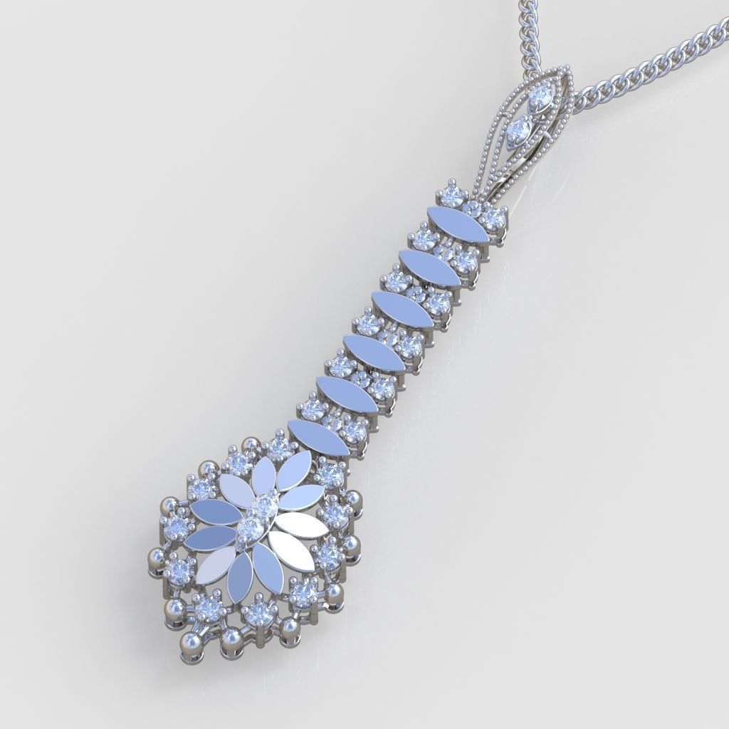 Exclusive Pendant model 3D 0199 printable model 3D print model_1