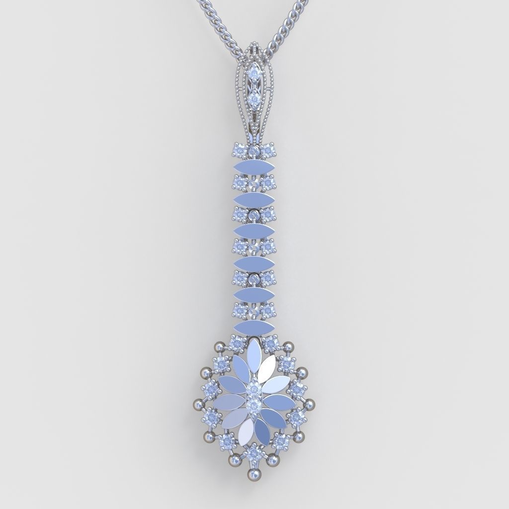 Exclusive Pendant model 3D 0199 printable model 3D print model_2