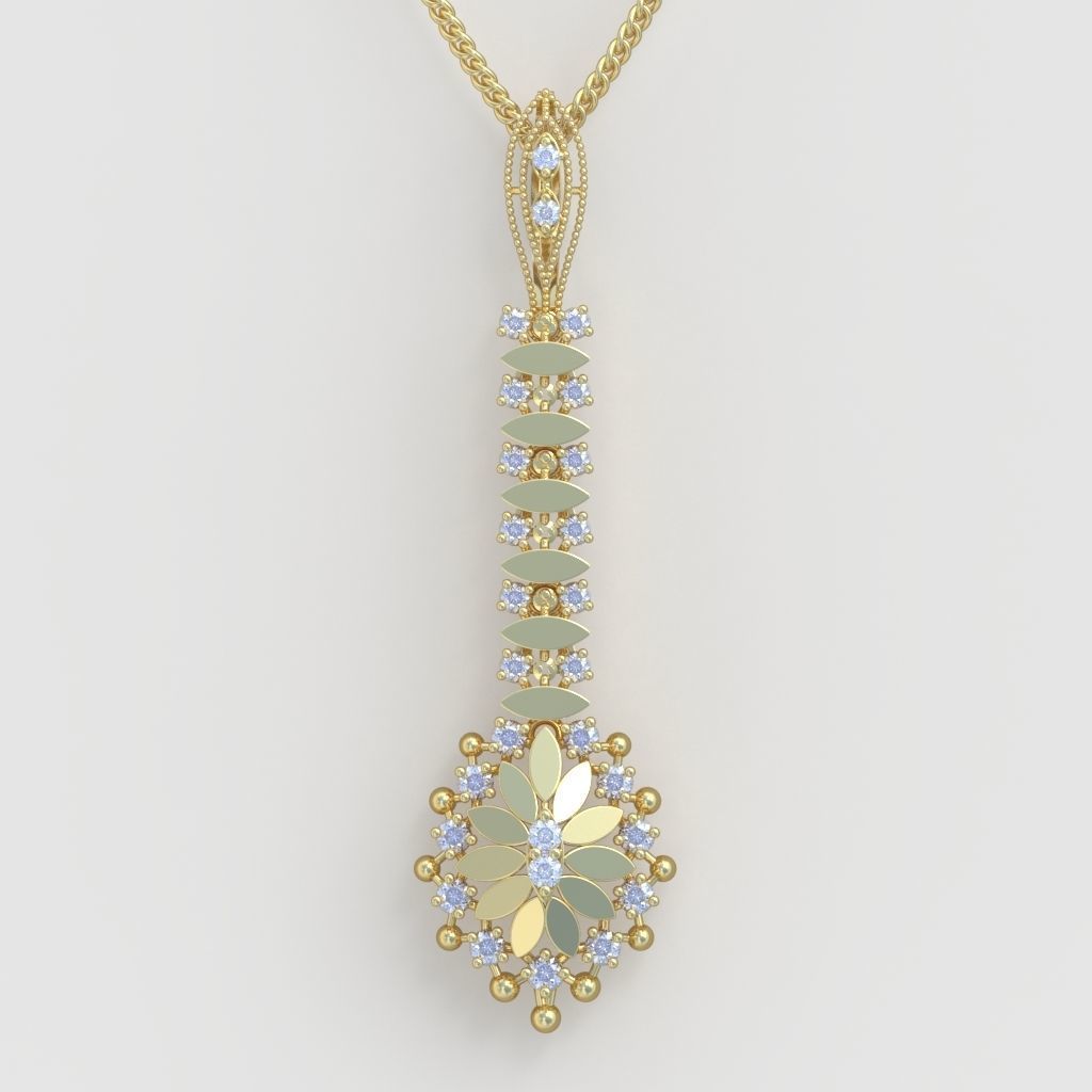 Exclusive Pendant model 3D 0199 printable model 3D print model_3