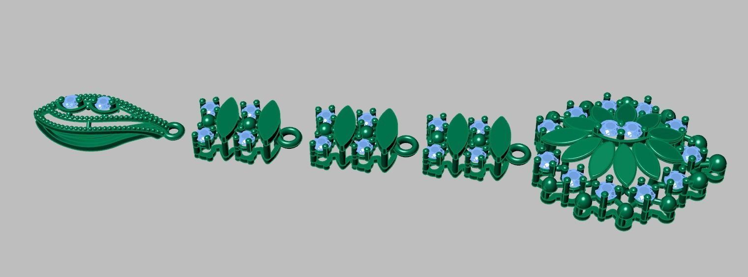 Exclusive Pendant model 3D 0199 printable model 3D print model_11