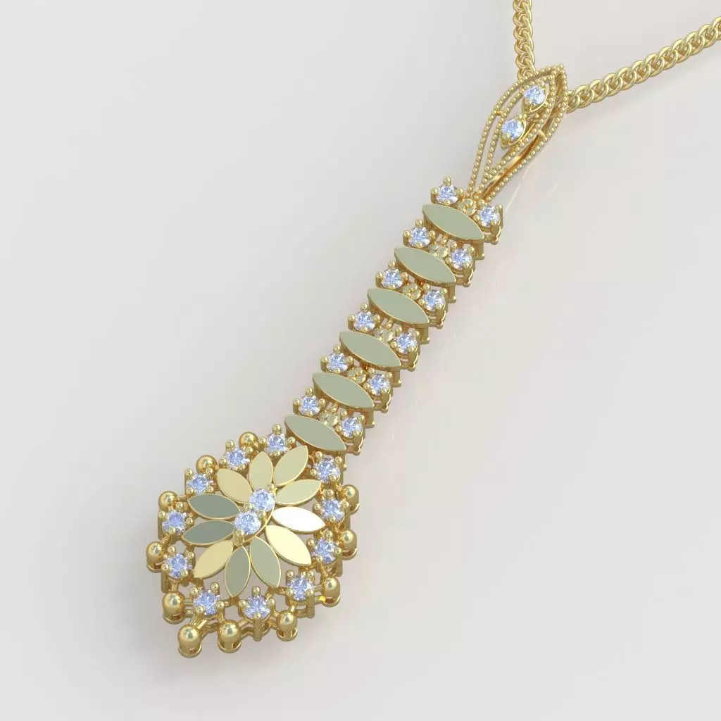 Exclusive Pendant model 3D 0199 printable model 3D print model_0