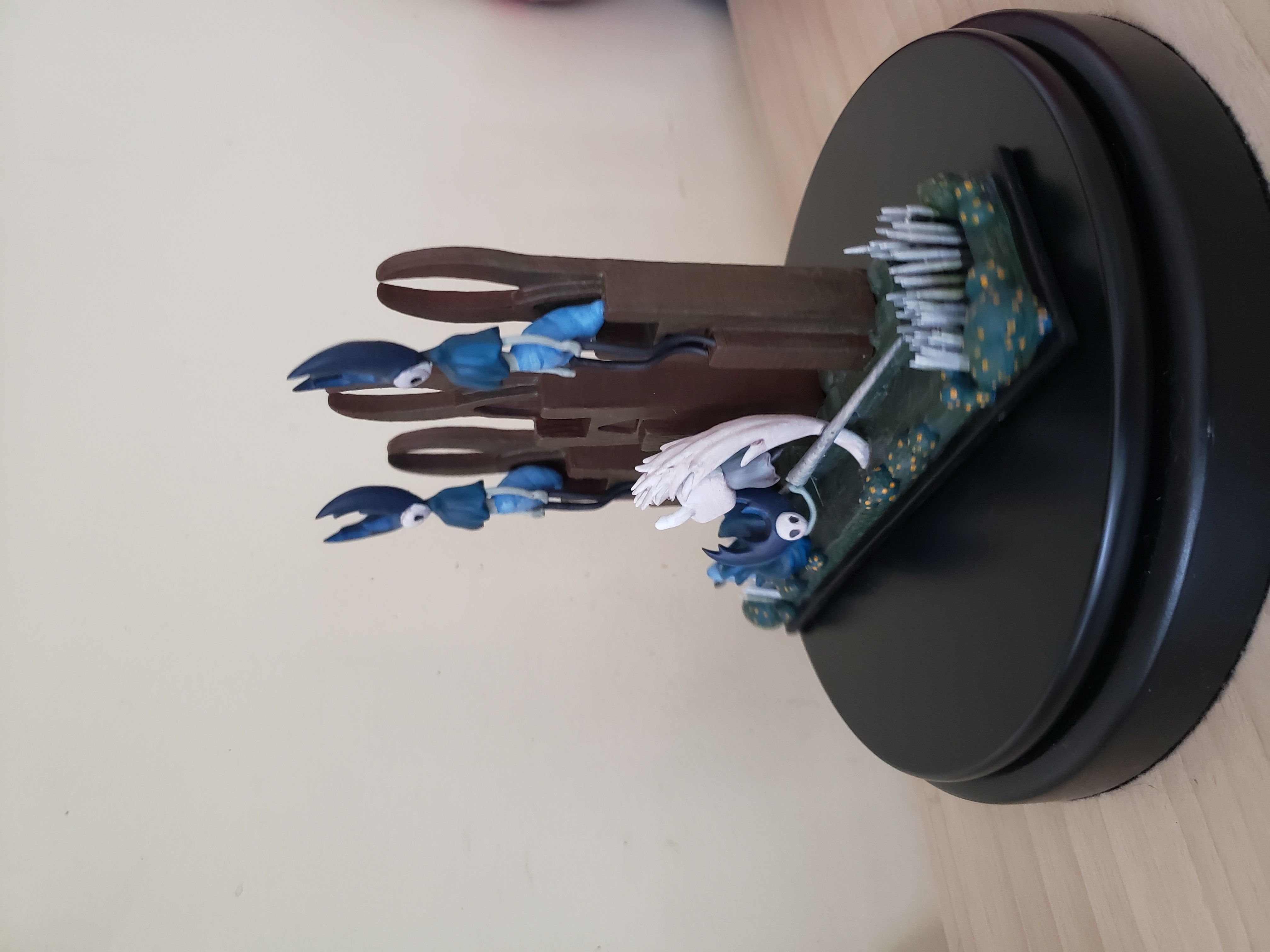 hollow Knight - Mantis lord Diorama 3D print model_4