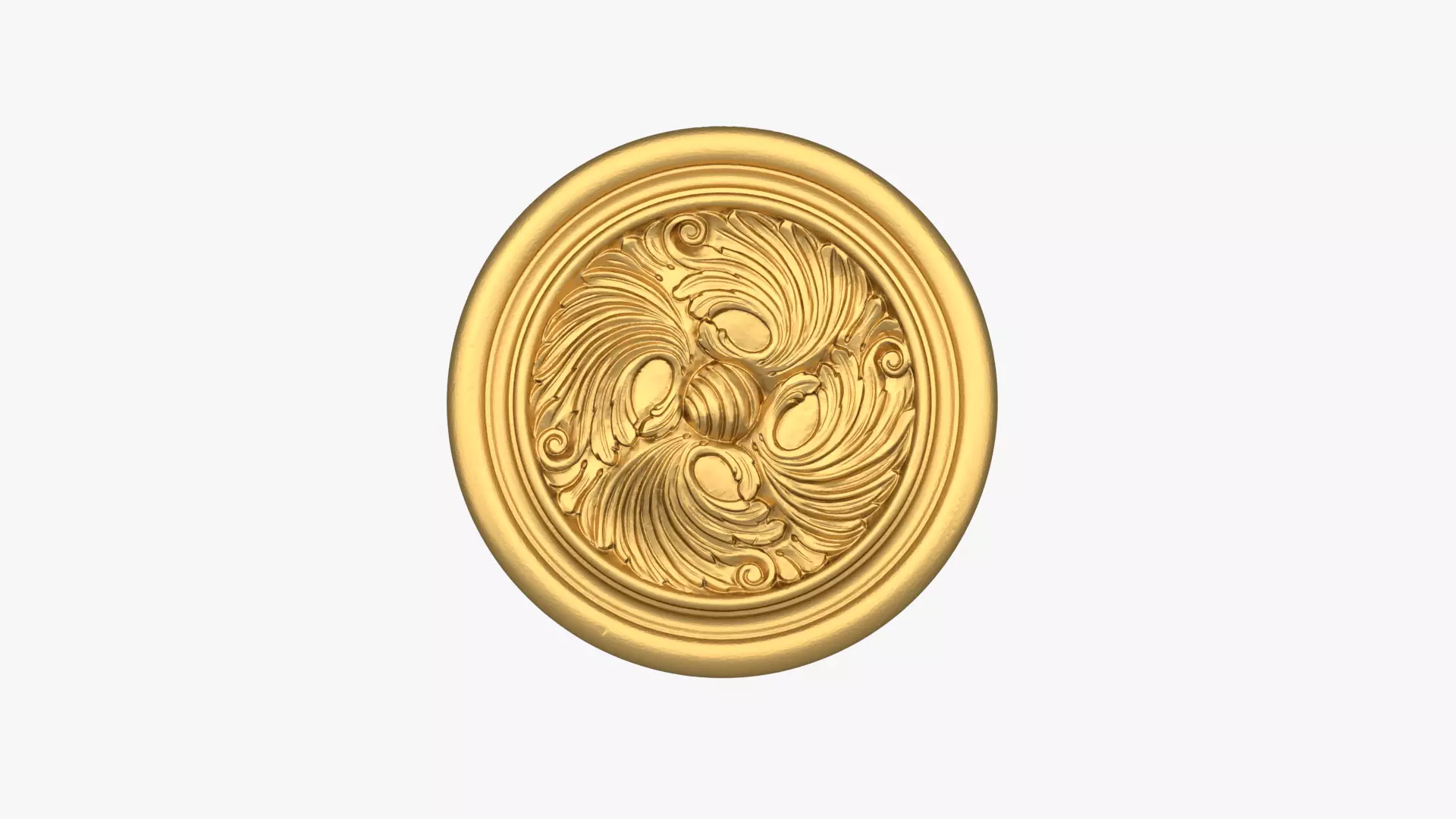 Classic decor ornament 261 3D model_0
