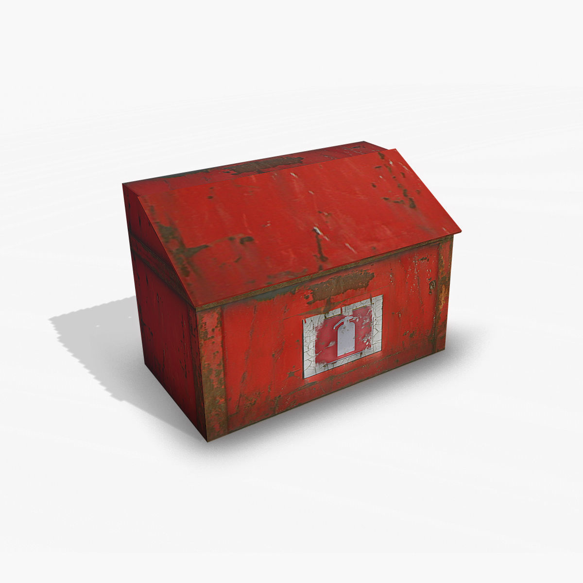 Fire Equipment Pack Low-poly 3D model_4